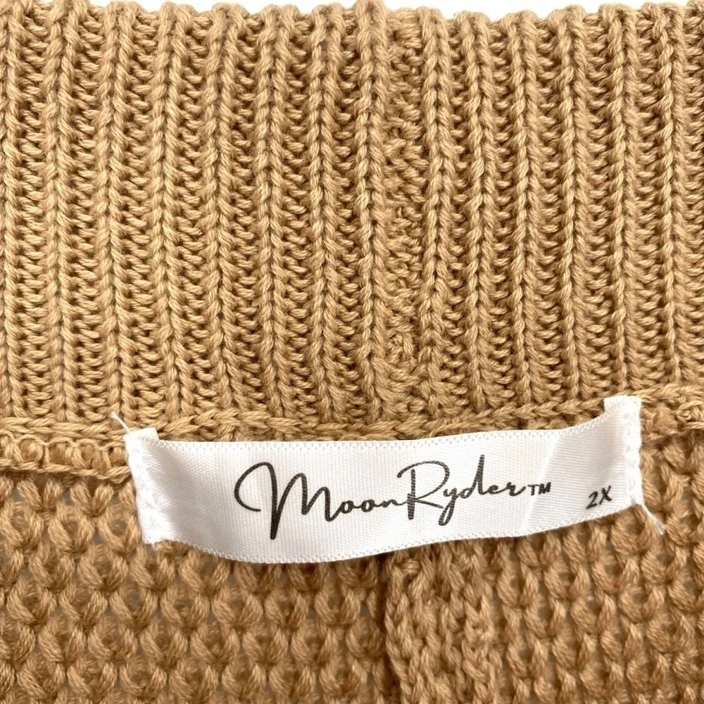 Moon Ryder Henley Waffle Knit Top and Pants 2 Piece Loungewear Set - Picture 11 of 15